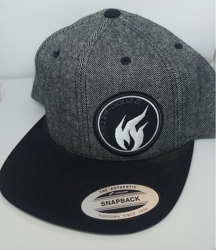 Flamme Snap Gris/Noir